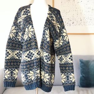 Oversized Winter Cardigan